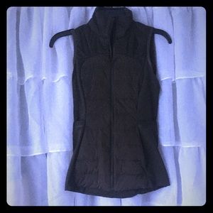 Olive Green Lululemon Zip Up Vest